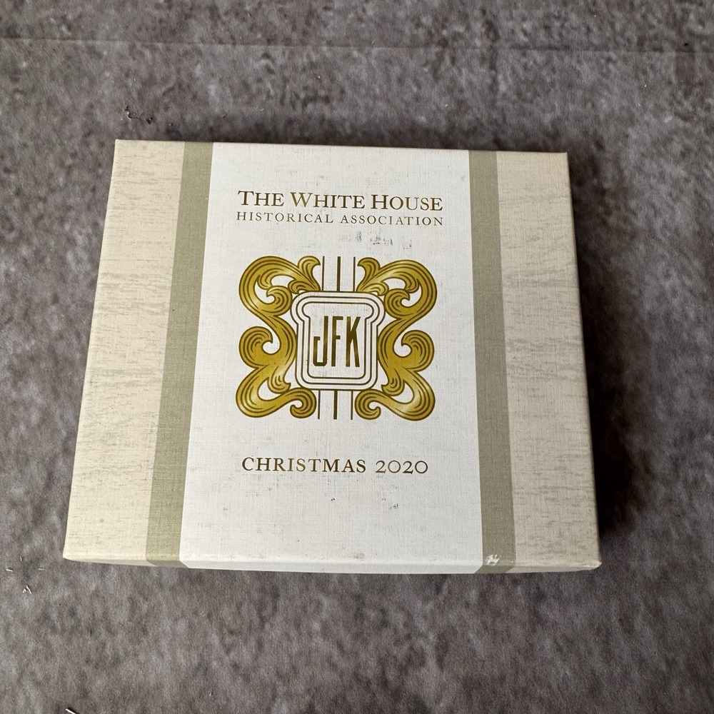 New The White House Historical Association Christmas 2020 Ornament JFK Honor